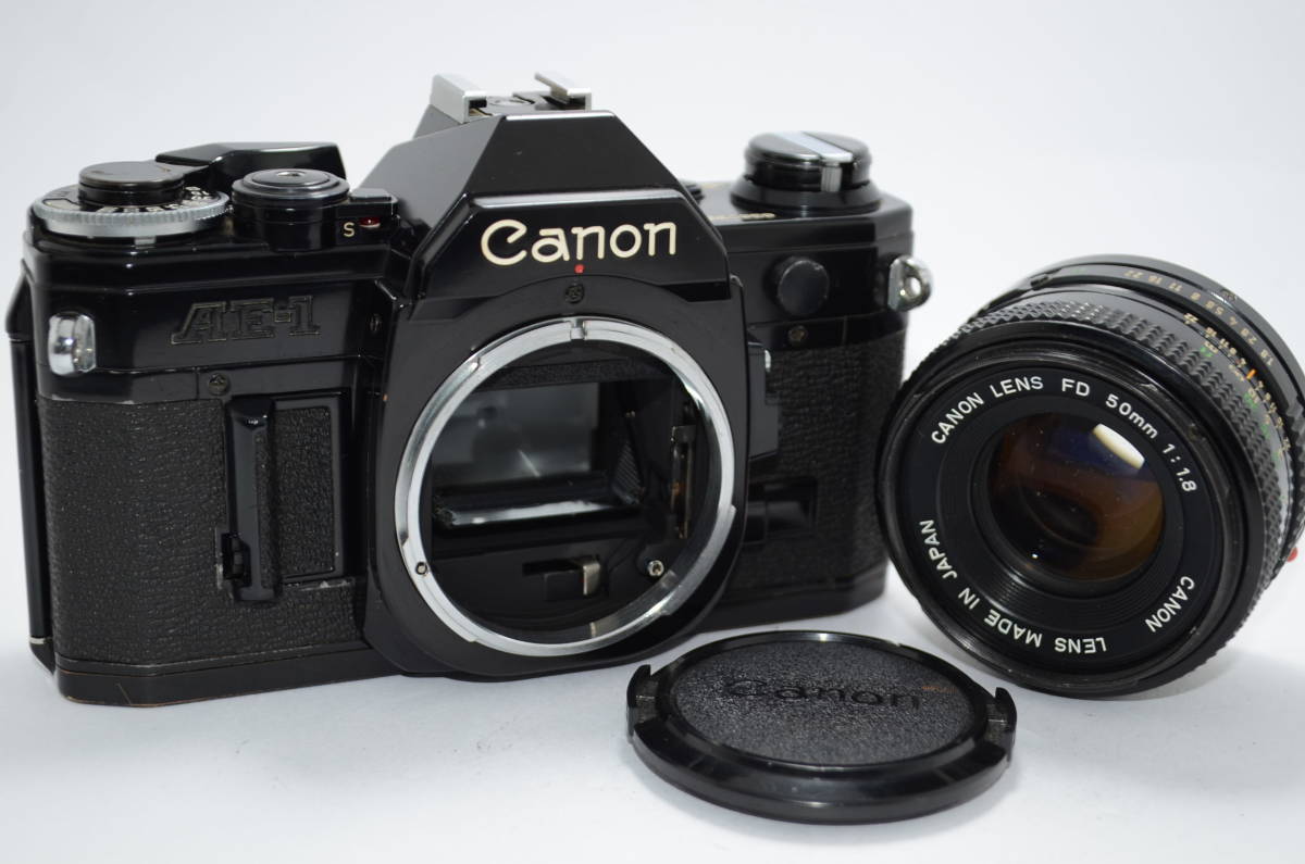 素晴らしい外見 【外観並級】Canon AE-1 キャノン New FD 50mm F1.8 　#s2357 カメラ、光学機器