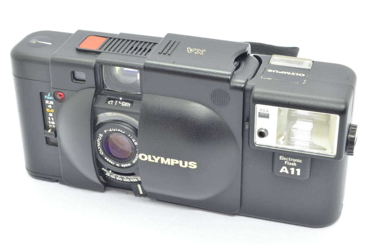 激安/新作 【外観並級以下】OLYMPUS XA フィルムカメラ #s2470