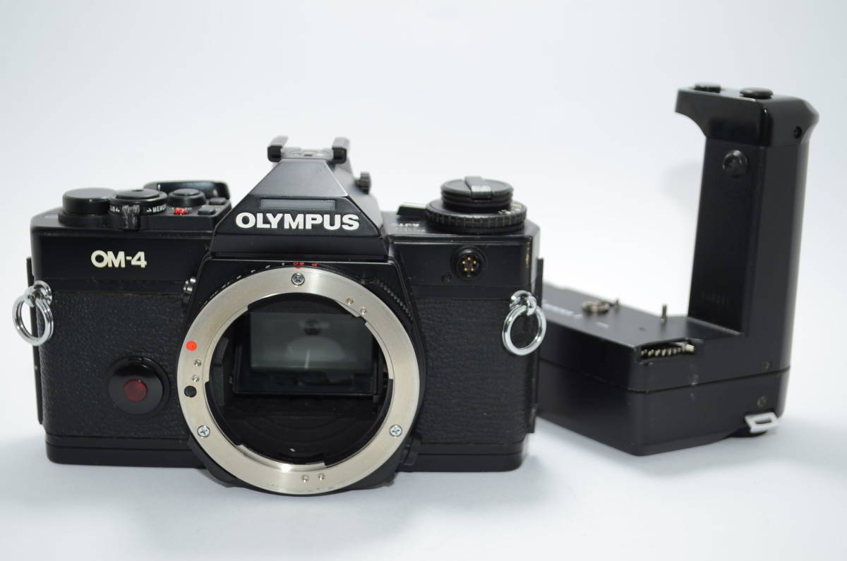 【外観並級】オリンパス OLYMPUS OM-4 ボディ ワインダー付き　#t8257_画像1