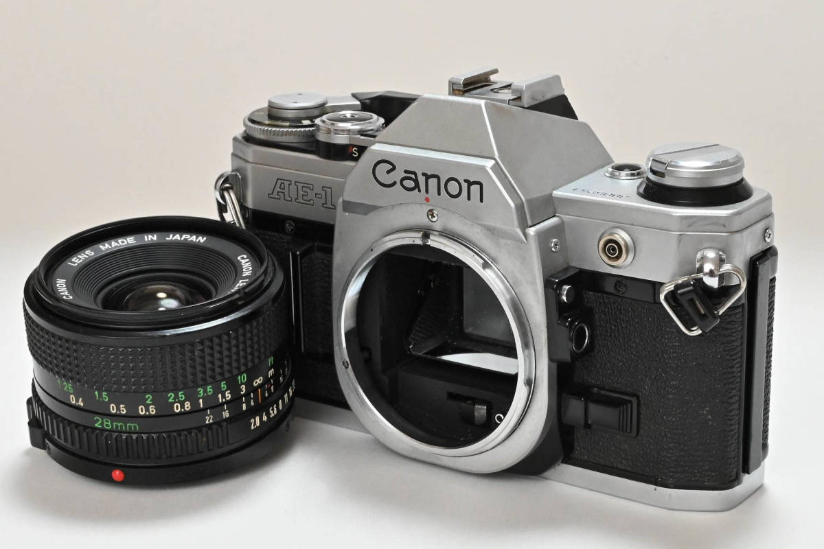 超人気 【外観特上級】Canon AE-1 キャノン FD 28mm F2.8 #s2586