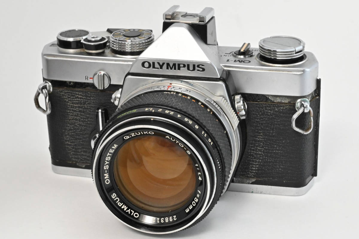 最大80％オフ！ 【外観特上級】OLYMPUS OM-1 オリンパス 50mm F1.4