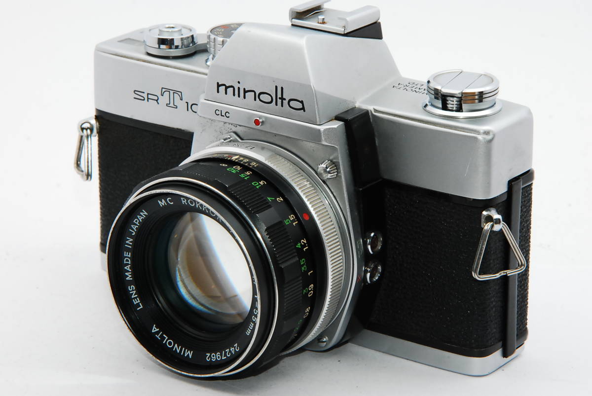 【外観並級以下】MINOLTA SRT101 ミノルタ MC ROKKOR-PF 55mm F1.7　#t7174_画像1