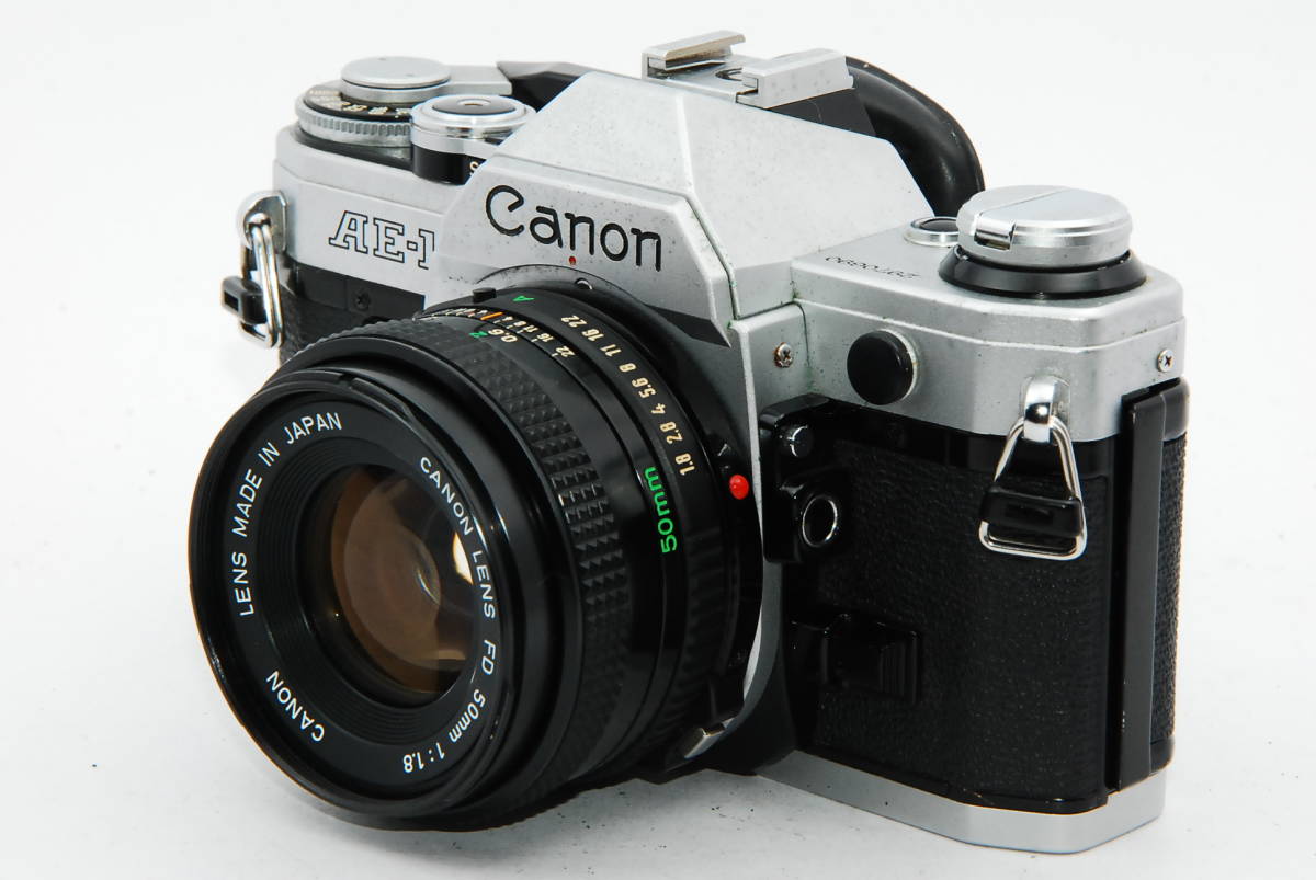 【外観並級】Canon AE-1 キャノン New FD 50mm F1.8 #s1686