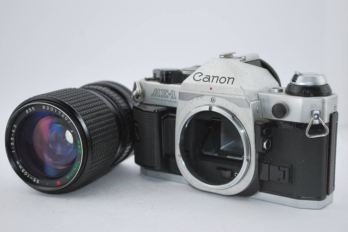良質 【外観並級】Canon AE-1 PROGRAM Tokina RMC 35-105mm F3.5-4.3