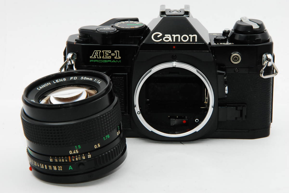 外観並級】CANON AE-1 PROGRAM / 50mm F1.4 キャノン #s2486-