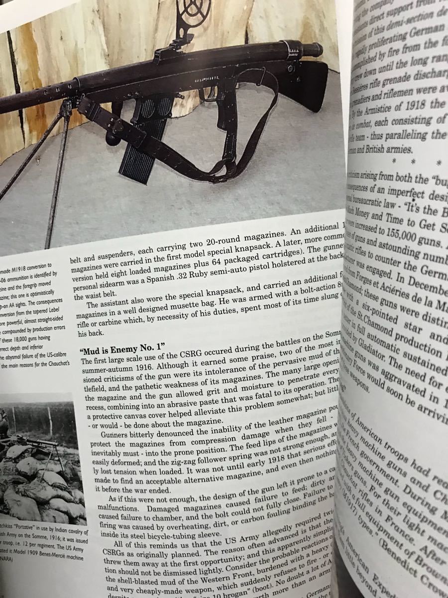 同梱取置歓迎古洋書「MACHINEGUNS OF WORLD WAR Ⅰ」第一次世界大戦の世界のマシンガン銃鉄砲武器兵器SMG_画像9