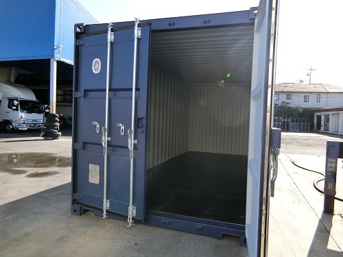 [ Aichi departure ] new structure freight container 20 feet W6058×D2438×H2591 temporary warehouse storage room bike garage. garage 20F sea con prefab container 