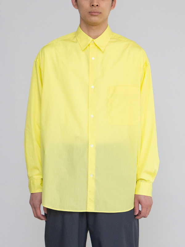 Graphpaper Broad L/S Oversized Regular Collar Shirt_画像1