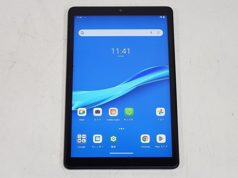 [中古] Lenovo Tab M8(FHD) TB-8705F(ZA5F0024JP) 4GB/64GB Wi-Fiモデル プラチナグレー Android10 外箱付 (8)_画像2