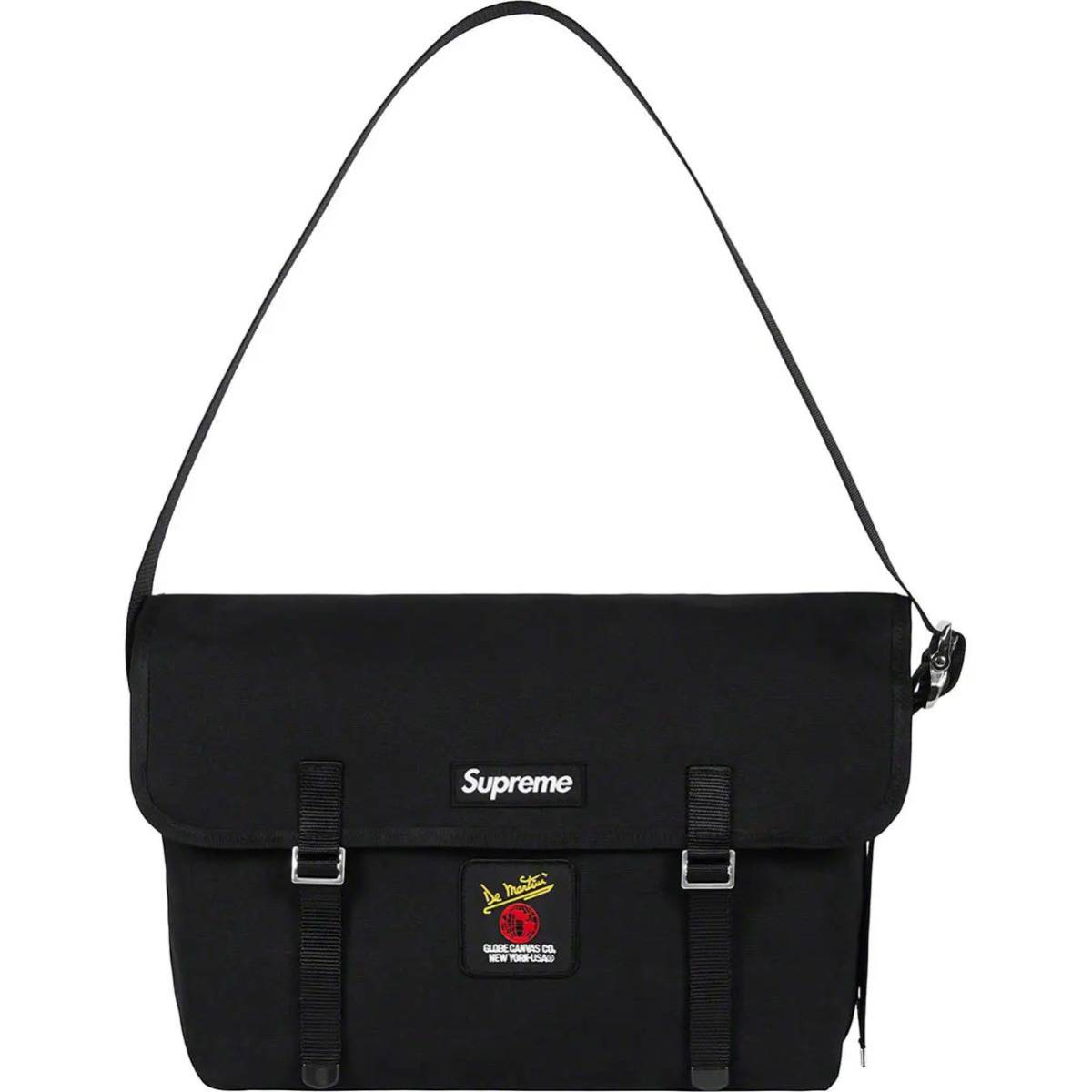 新品 Supreme De Martini Messenger Bag Rammellzee Black ラメルジー