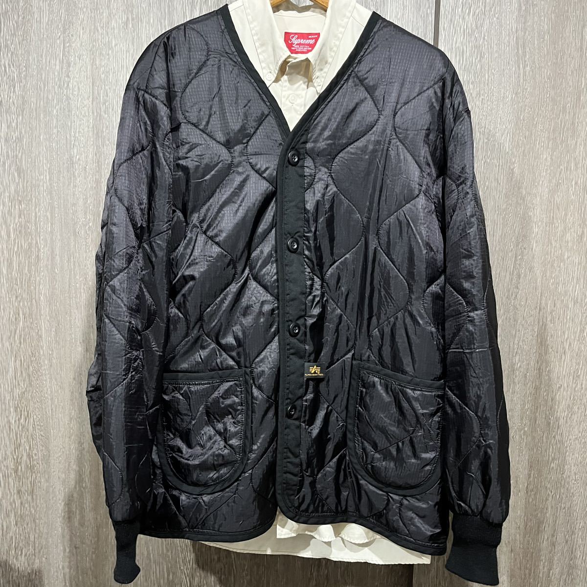 CDG × Alpha 18aw MILITAIY LINER QUILTING JACKET コムデギャルソン