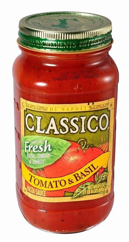 Соус из пасты помидоры и базилика 680G × 12 штук Classico Heinz Heinz Classico приправить западную стилю, приправленная томатная заправка