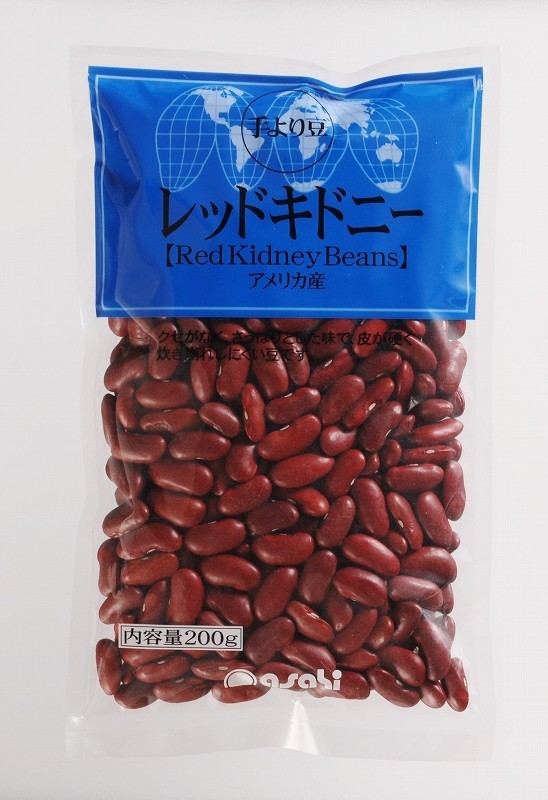  red Kido knee 200g×20 sack ×1 case Ryuutsu revolution import legume abroad legume business use small . for Asahi food industry Kido knee beans dry bean 4kg