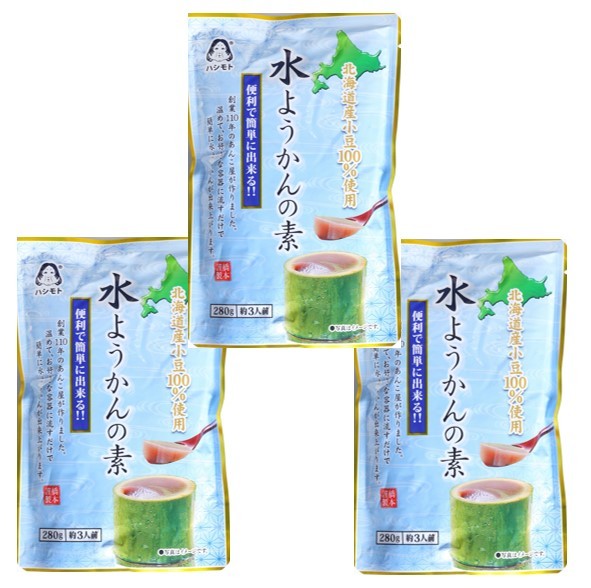  water bean jam jelly. element 280g×3 sack approximately 3 portion ...... Hokkaido production small legume use water .. handmade Hashimoto meal . easy domestic production domestic production high class Japanese confectionery 