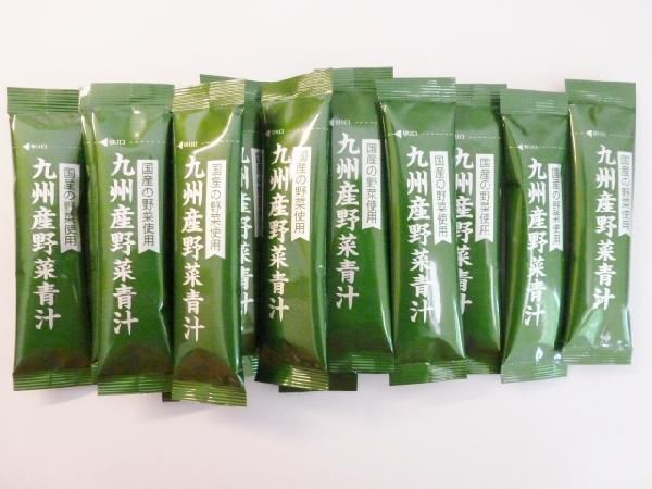 九州産 野菜青汁 42g 芙蓉薬品 粉末タイプ 青汁ダイエット 野菜汁 野菜ジュース 国産 国内産 大麦若葉 ケール 明日葉 ゴーヤ_画像2