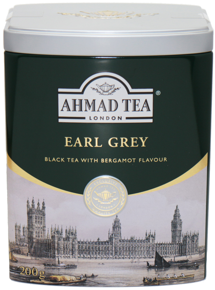 アーマッドティー アールグレイ 200g リーフティー 世界美食探究 AHMAD TEA 紅茶 茶葉 富永貿易 英国紅茶 缶_画像7