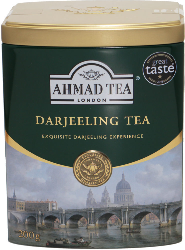 アーマッドティー ダージリン 200g リーフティー 世界美食探究 AHMAD TEA 紅茶 茶葉 富永貿易 英国紅茶 缶_画像6