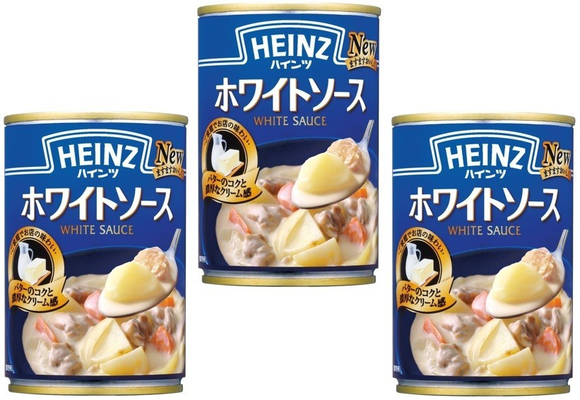 ホワイトソース 290g×3個 ハインツ HEINZ 調味料 洋風ソース クリームシチュー グラタン 洋食 ロングセラー商品_画像1