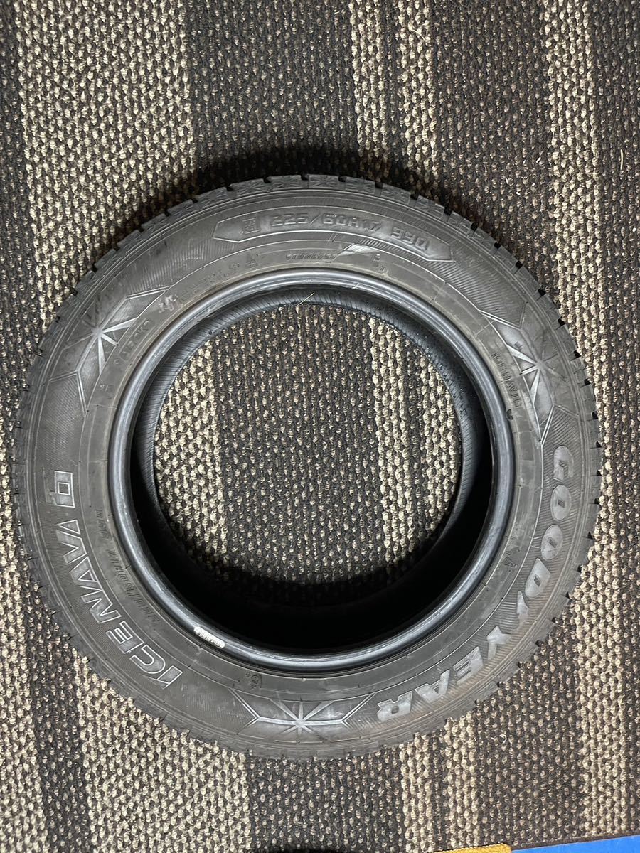 ★中古★GOODYEAR グッドイヤー 225/60R17 スタッドレスタイヤ ４本セット！_画像4