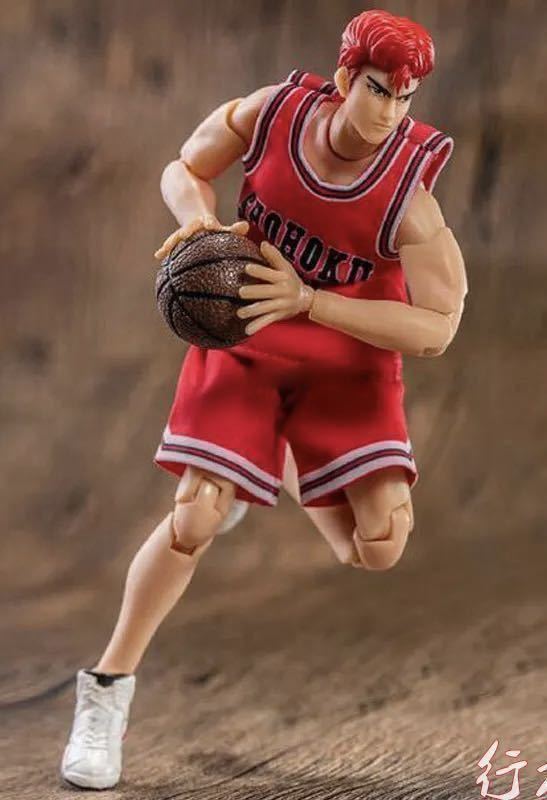 【即納】箱痛み スラムダンク 1/10 可動フィギュア 桜木花道 10号 湘北赤ユニフォーム SLAMDUNK ACTION FIGURE 非s.h.figuarts figma _画像2