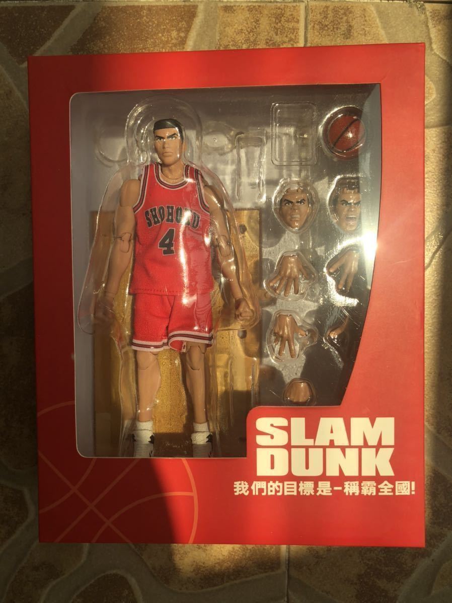 【即納】スラムダンク 1/10 可動フィギュア 湘北　赤ユニフォーム 赤木剛憲 4号 SLAMDUNK ACTION FIGURE 非s.h.figuarts figma _画像9