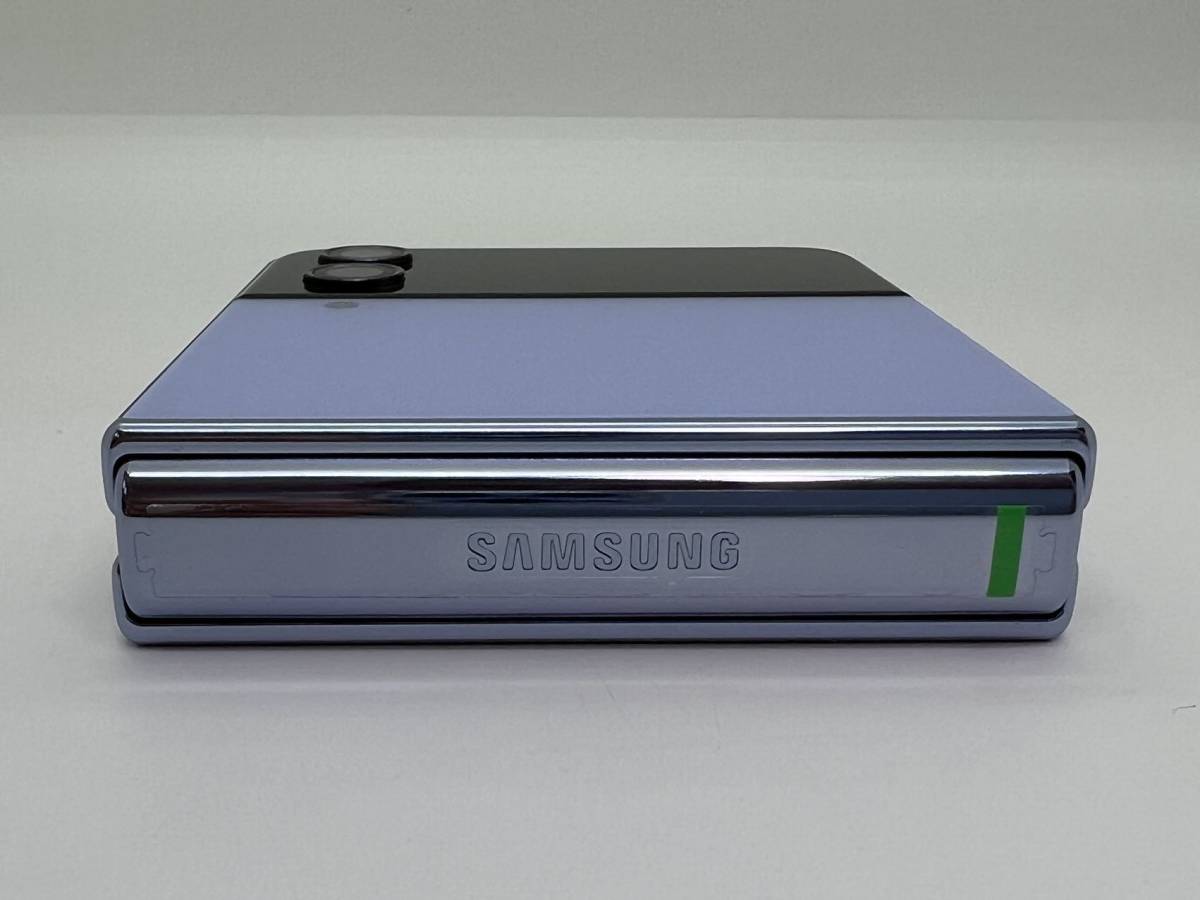 3318] 512GB Galaxy Z Flip4 5G ブルー SIMフリー android 大容量