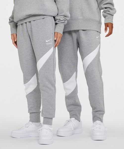 【2XL】新品 NIKE ナイキ テックフリース ジョガーパンツ スウェットパンツ メンズ ビッグスウッシュ スウェットパンツ グレー