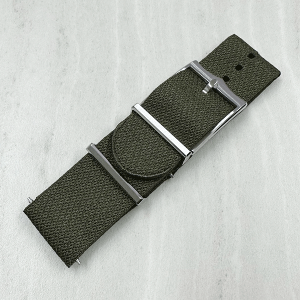  last 1 pcs [ unused goods ] TUDOR/ Tudor /chu-da- original fabric strap belt khaki 79730 22mm