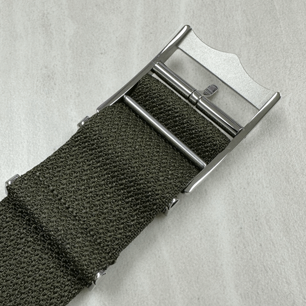  last 1 pcs [ unused goods ] TUDOR/ Tudor /chu-da- original fabric strap belt khaki 79730 22mm