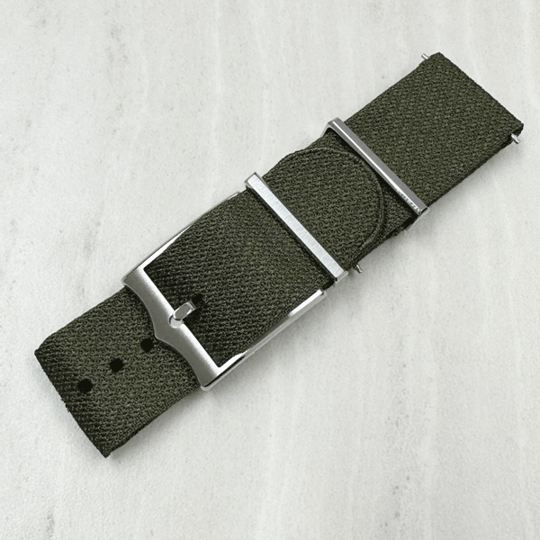  last 1 pcs [ unused goods ] TUDOR/ Tudor /chu-da- original fabric strap belt khaki 79730 22mm