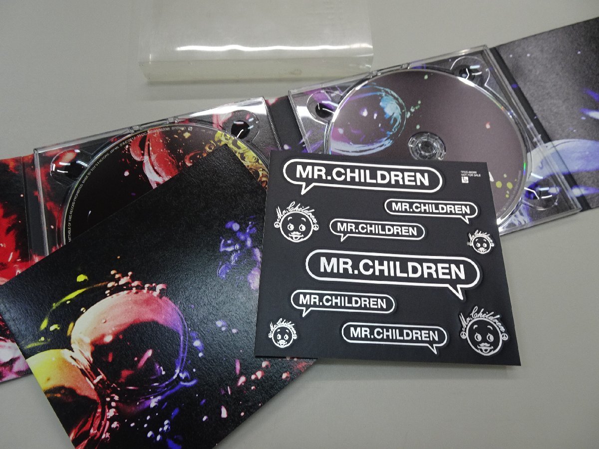 CD　MR.CHILDREN　MICRO　Mr.Children 2001-2005　DVD付き限定盤　ステッカー付き　ミスチル　ベストアルバム_画像6