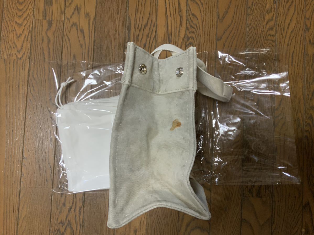 READYMADE EASY TOTE SMALL/WHITE スモールトートバック 新品未使用品の画像6