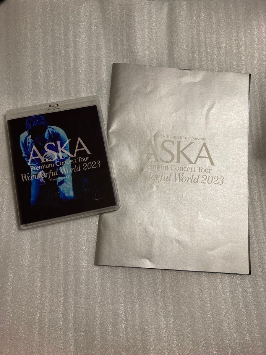 ASKA Premium Concert Tour Wonderful World 2023 Blu-ray＋LIVE CD