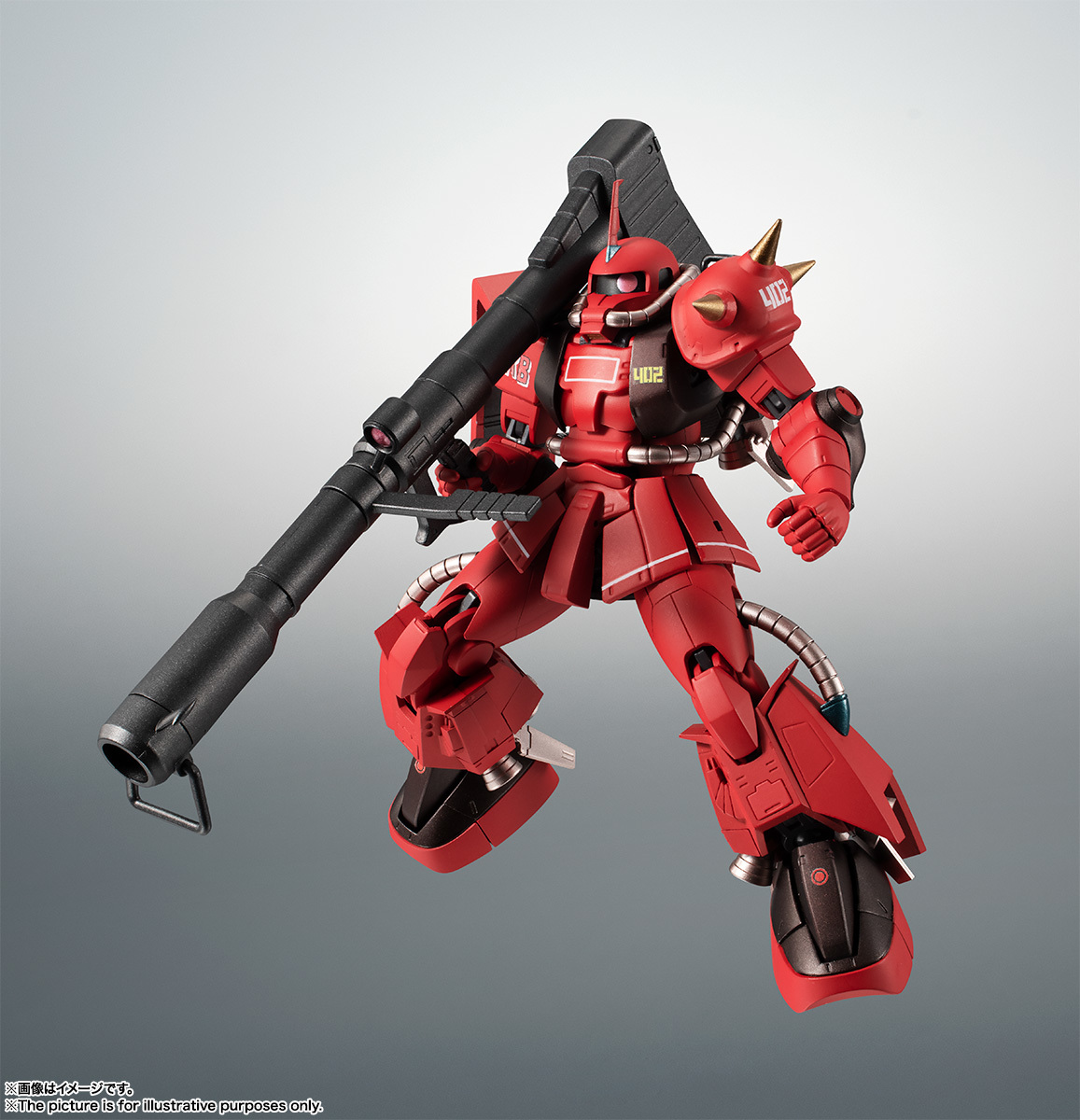 ROBOT魂 MS-06R-2 ジョニー・ライデン専用高機動型ザクII ver. A.N.I.M.E. 新品未開封品_画像6