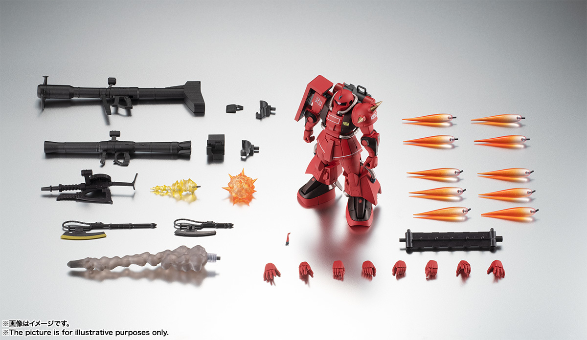 ROBOT魂 MS-06R-2 ジョニー・ライデン専用高機動型ザクII ver. A.N.I.M.E. 新品未開封品_画像10