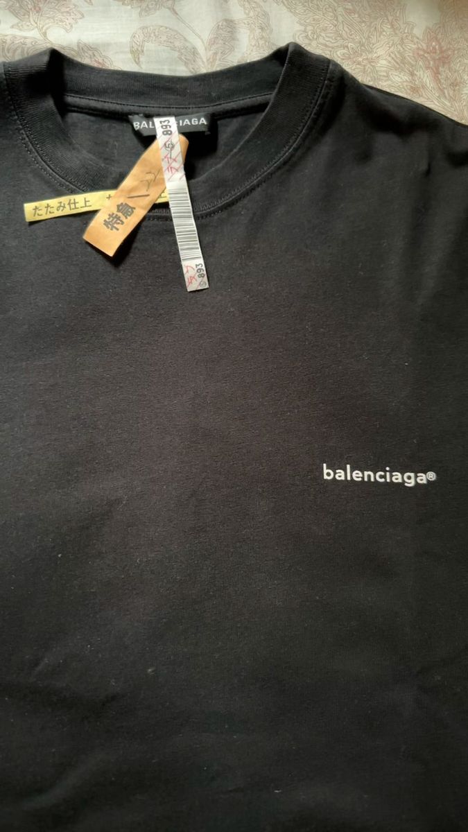 Balenciaga Tシャツ カットソー 半袖 トップス ロゴ サイズS