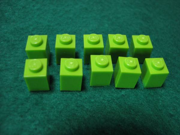☆レゴ-LEGO★3005★基本ブロック[薄緑]1X1★10個★新品_★基本ブロック[薄緑]1X1★10個