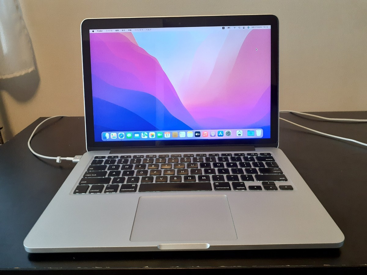 予約販売】本 Retina Pro MacBook ③Apple 13inch USキーボード