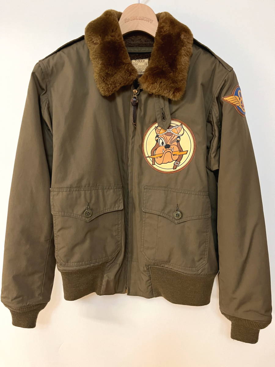 【美品】THE FEW B-10 STAGG COAT CO. Inc War Art colors パッチカスタム Size 38_画像1