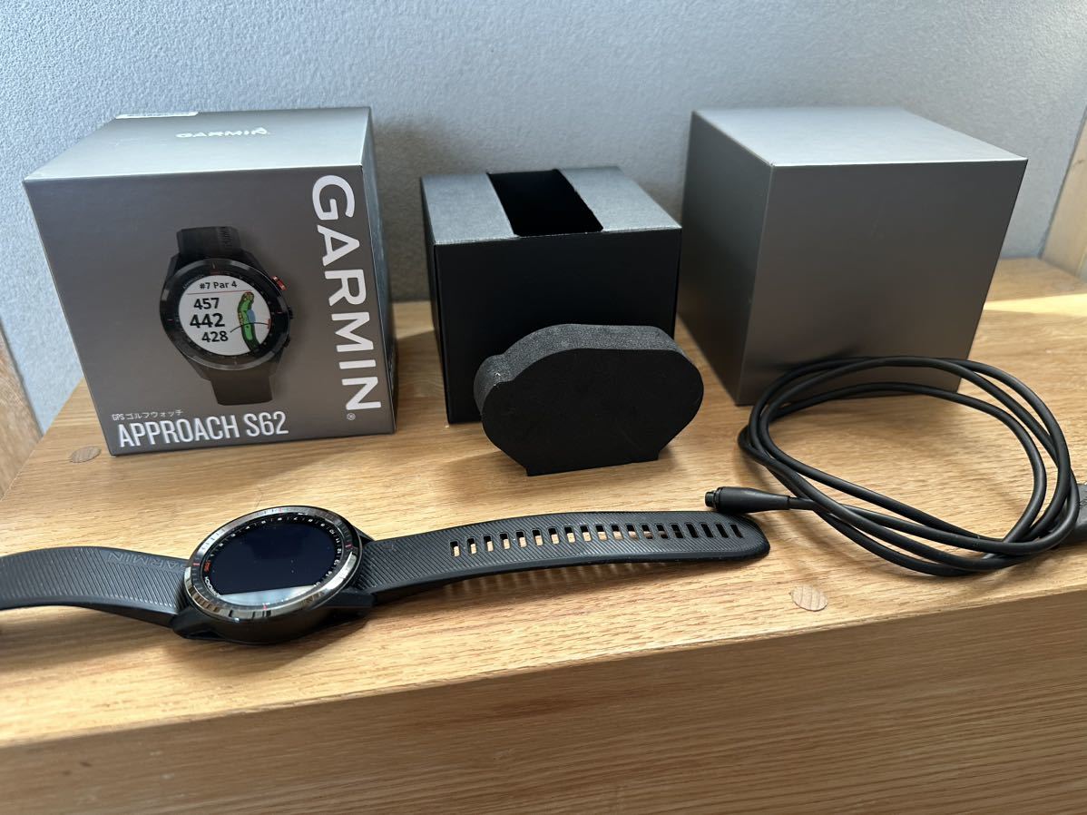 GARMIN ガーミン Approach ガーミンアプローチS62 GPSゴルフナビ BLACK