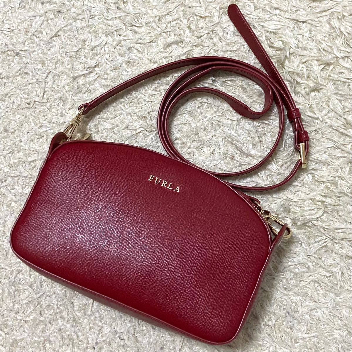 極美品 FURLA フルラ ショルダーハンドバッグ Yahoo!フリマ（旧）-