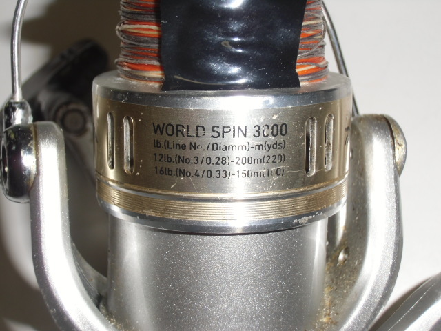 ダイワ◆サイレント　WORLD SPIN 3000 使用OK　ジャンク　⑪_画像7