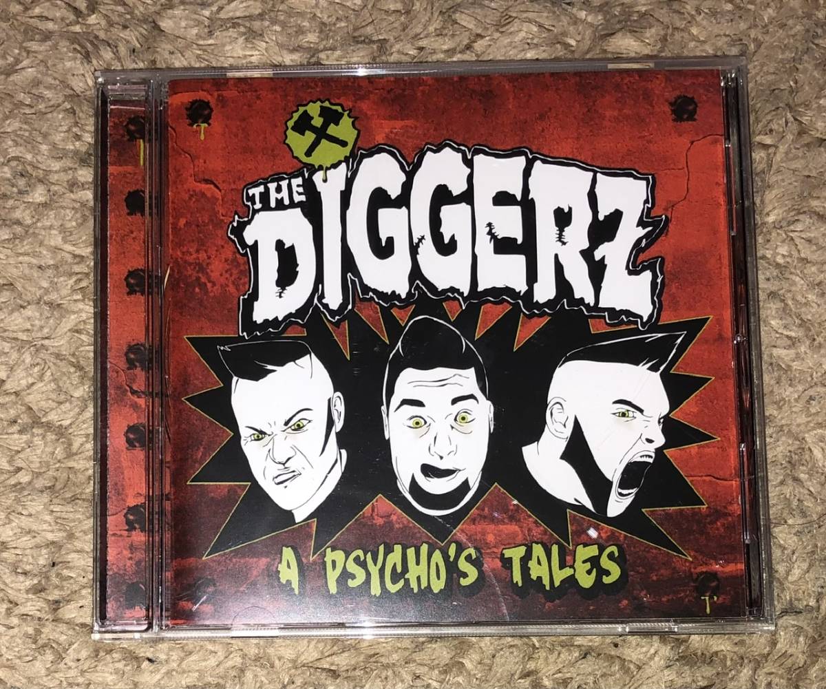 ★2015★ジャーマン産★初期型サイコビリー★THE DIGGERZ CD★バチバチスラップ★ネオロカビリーパンクハードコアロックンロール★_画像1