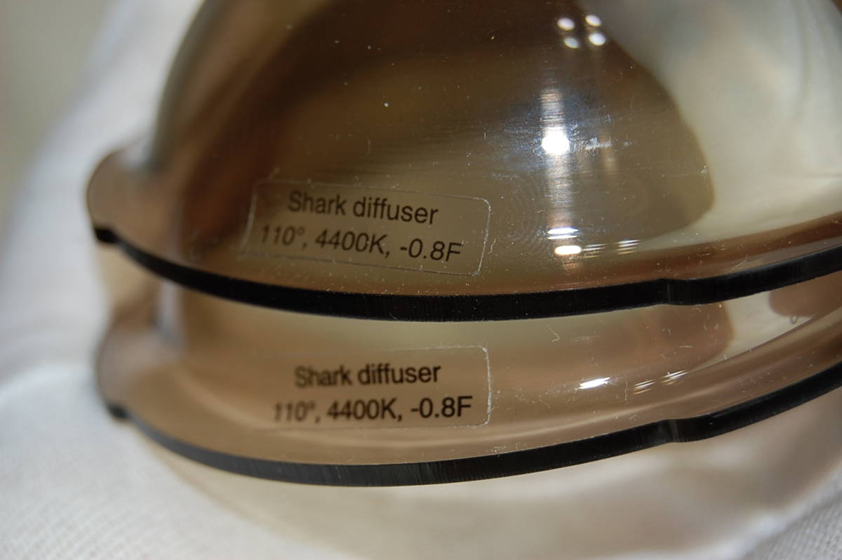 レア　RETRA　レトラ　ディフューザー　２枚セット　Retra Shark diffuser for Retra Flash　水中ストロボ　ライト　アクセサリー_画像5