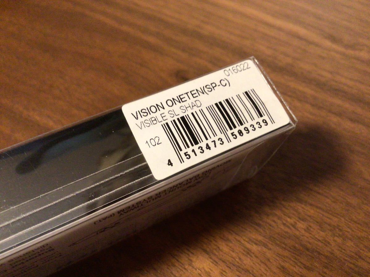 ★限定★新品 Megabass メガバス VISION ONETEN VISION 110 ビジョンワンテン ビジョン110“SP-C”「ヴィジブルSLシャッド」ミノー_画像4