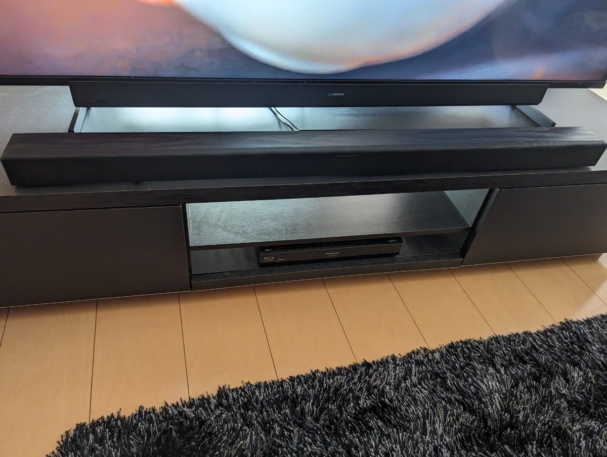 ※直接引き取り可能な方※液晶テレビ５５インチ  アイリスオーヤマTV台 ３Ｄスピーカーセット