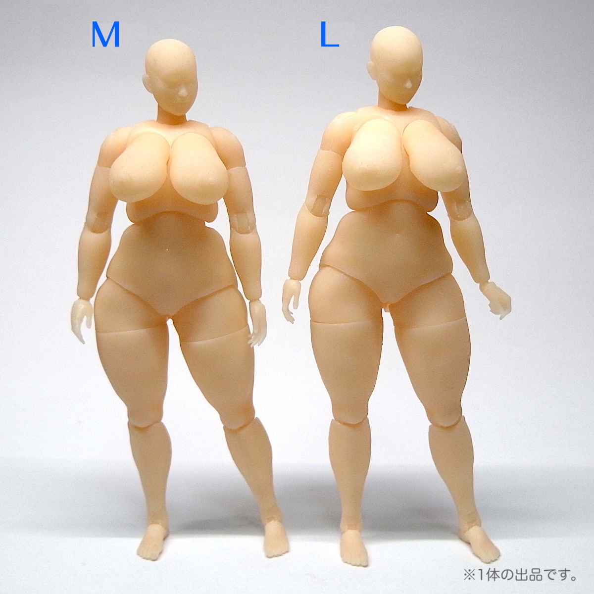 春川ナミヱさん 豊満熟女タイプ フィギュア 素体 1/12(143＆146mm)【オリジナル自主製作品】_画像5