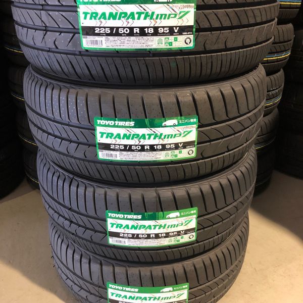 在庫特価 即納 2023年製 トーヨータイヤ トランパス MP7 225/50R18 4本 SET 送料込 65600円 TOYO ミニバン mp7 少量在庫 早い者勝ち_画像1