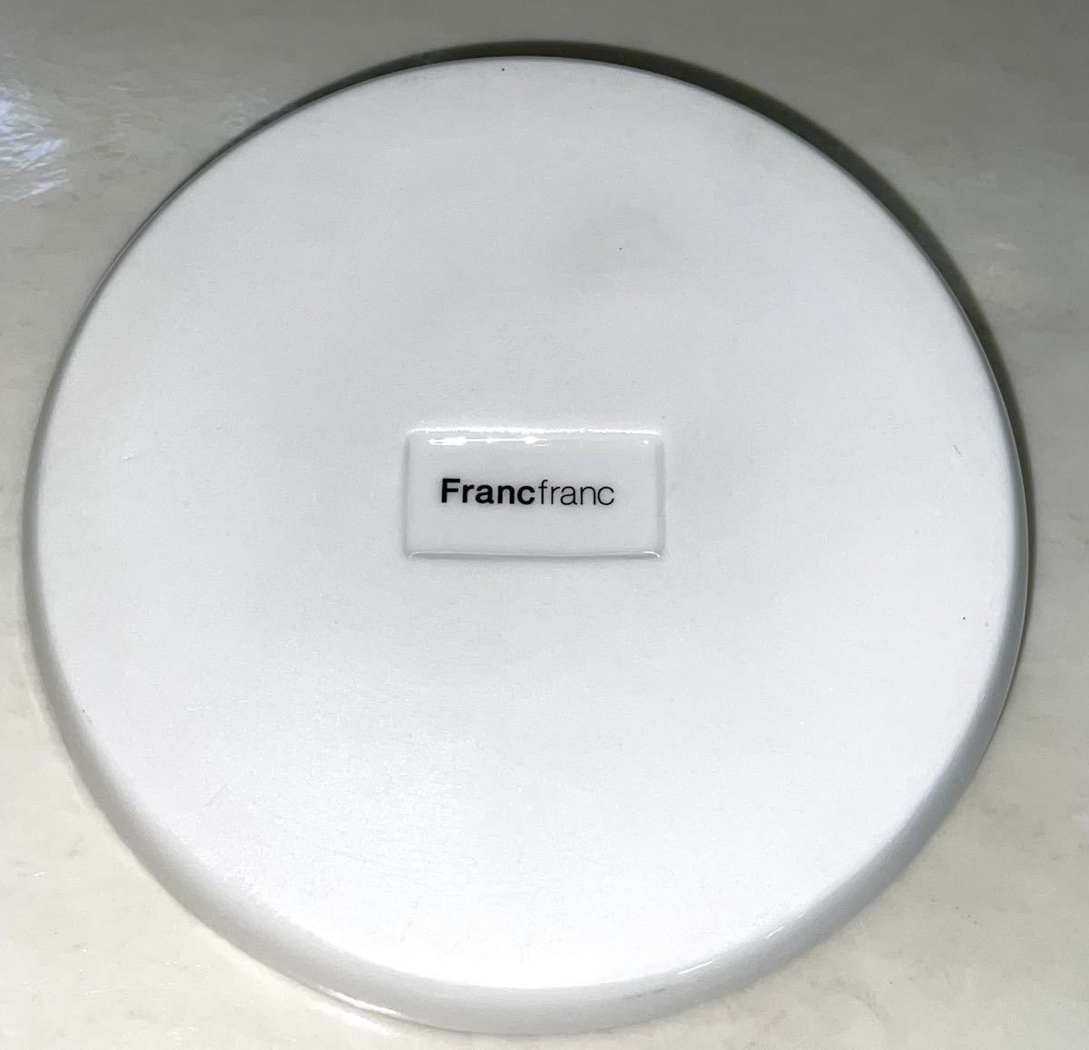 ◆◇ Francfranc ◆◇ うさぎ プレート 足跡が可愛い Φ14cm フランフラン 陶器 未使用_画像9