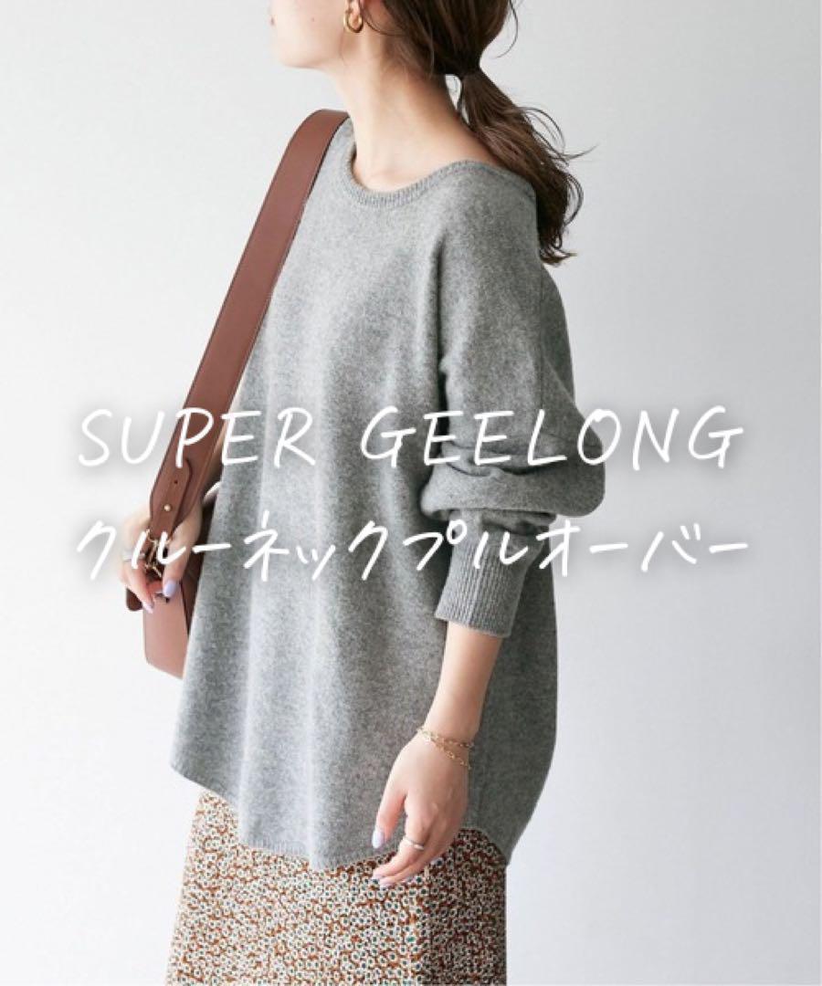 再入荷!】 ☆美品◇スローブイエナ◇SUPER GEELONG クルーネックプル
